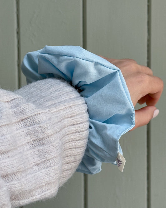 Pale Blue Scrunchie